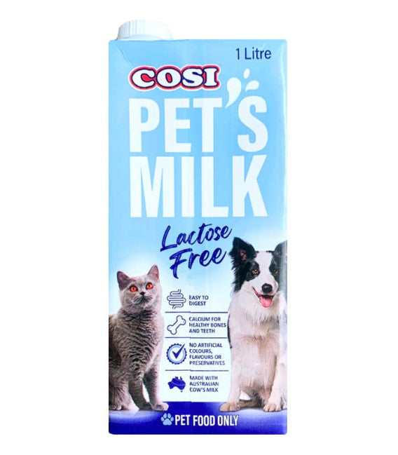 Cosi Pet's Milk Lactose-Free 1 Liter