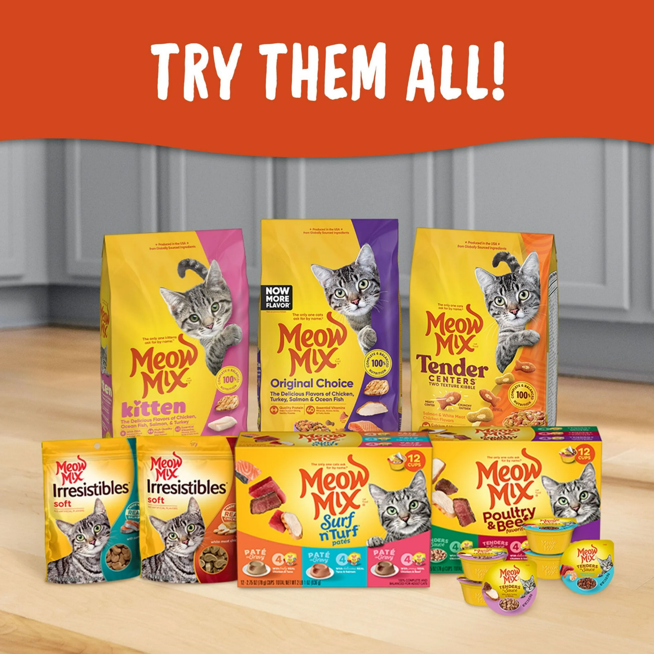 Meow Mix Seafood Medley Dry Cat Food 1.43kg Promo