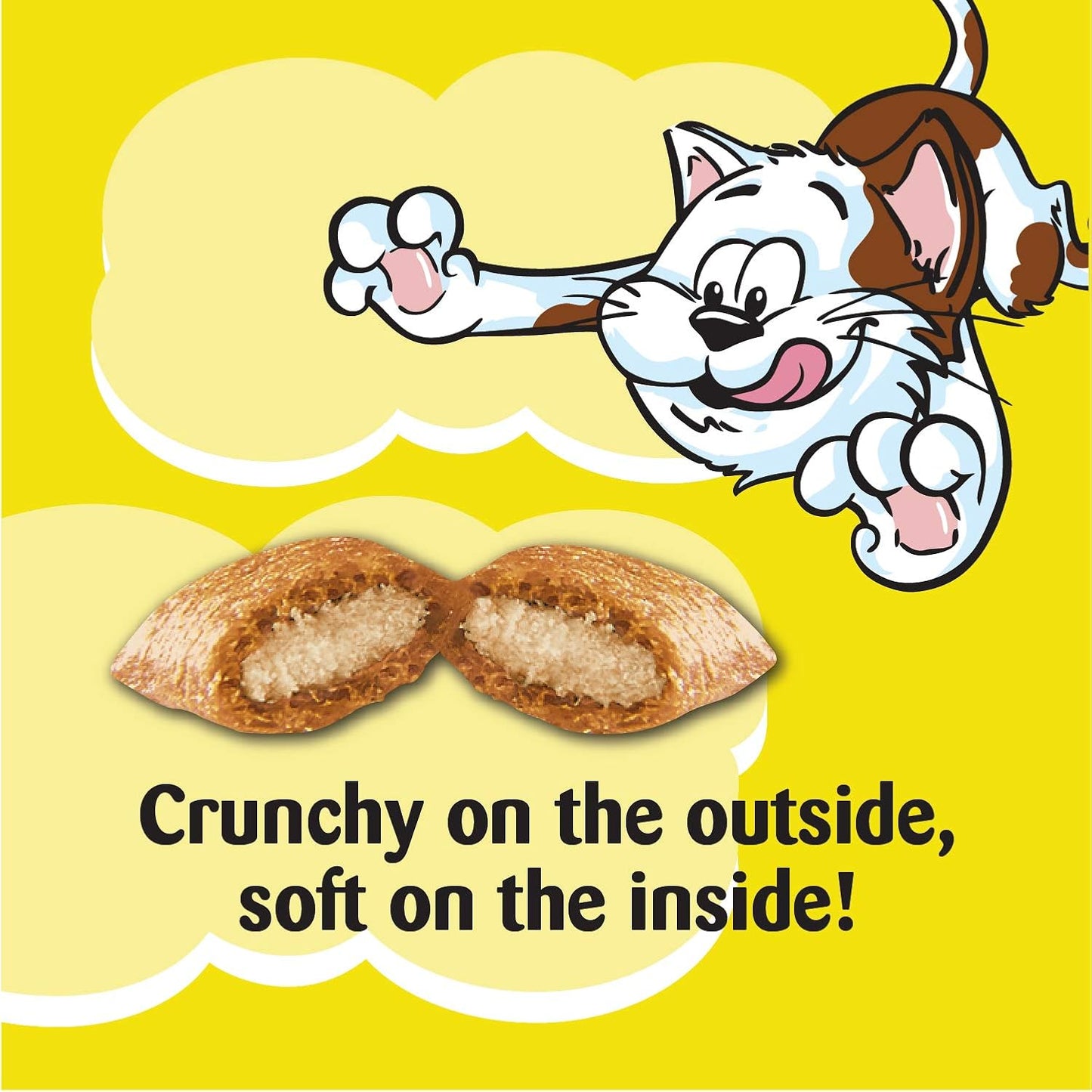 Temptations Tasty Chicken Cat Treats 75g (Crunchy Outside, Soft Inside)