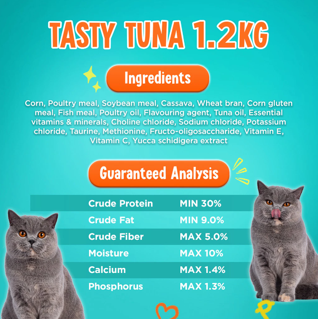 Goodest Dry Cat Food Tasty Tuna Ingredients