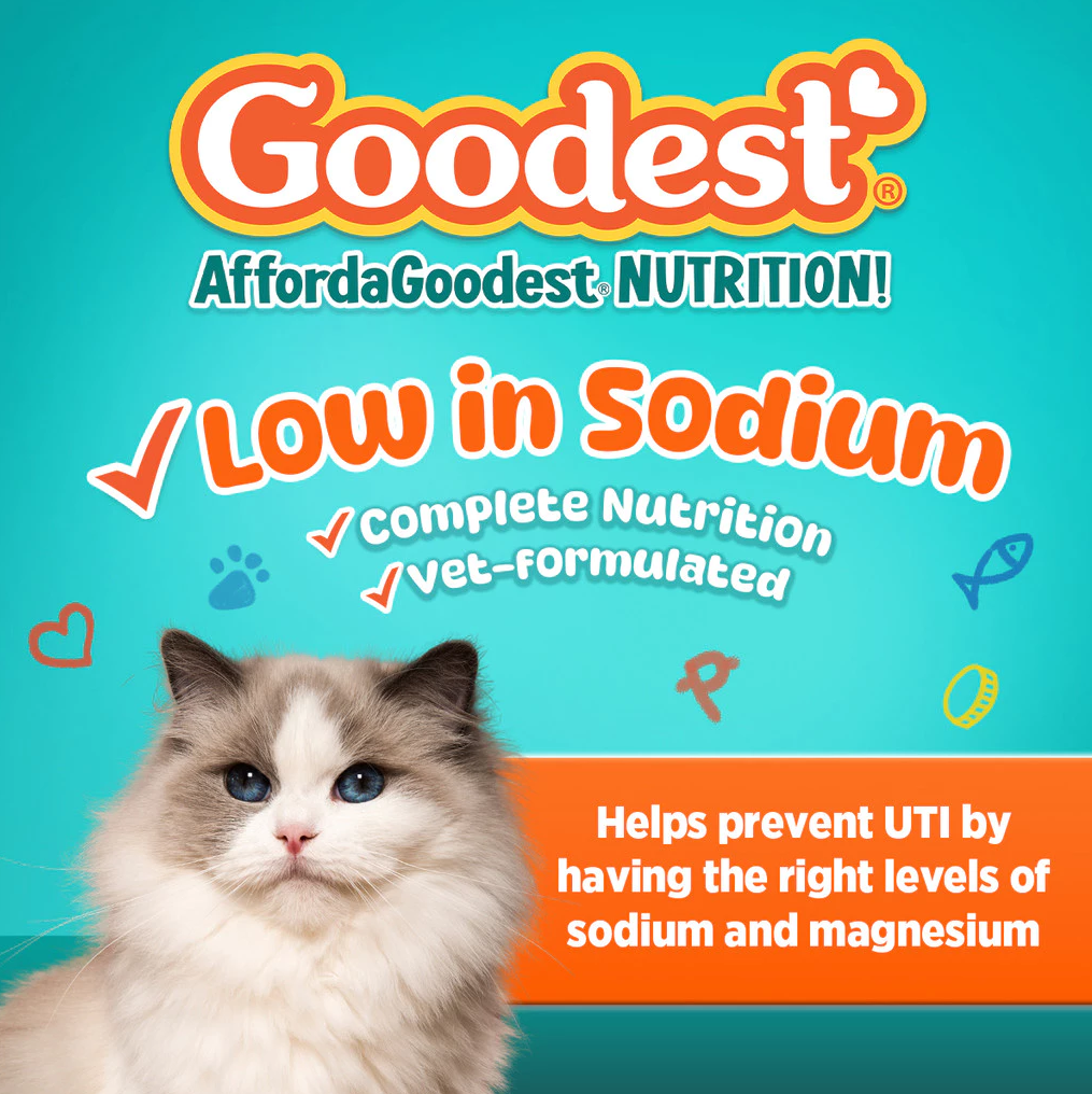 Goodest Dry Cat Food Tasty Tuna Low in Sodium