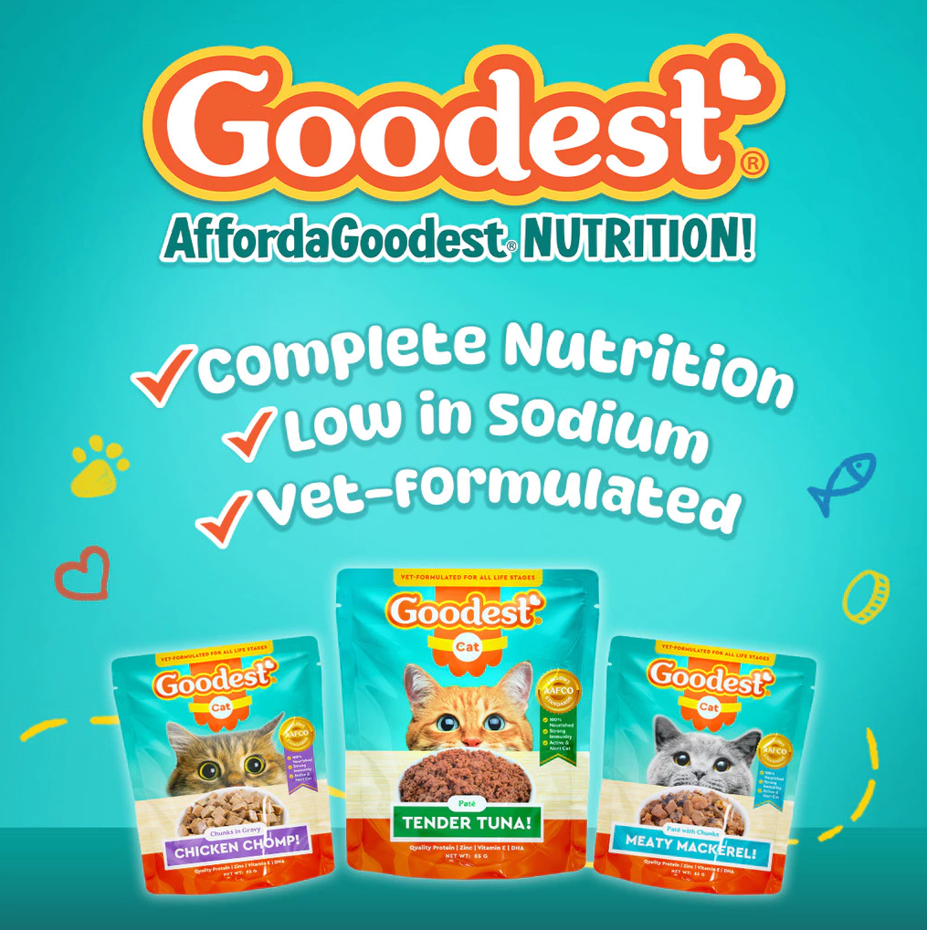 Goodest Chicken Chomp Wet Cat Food 85g Nutrition