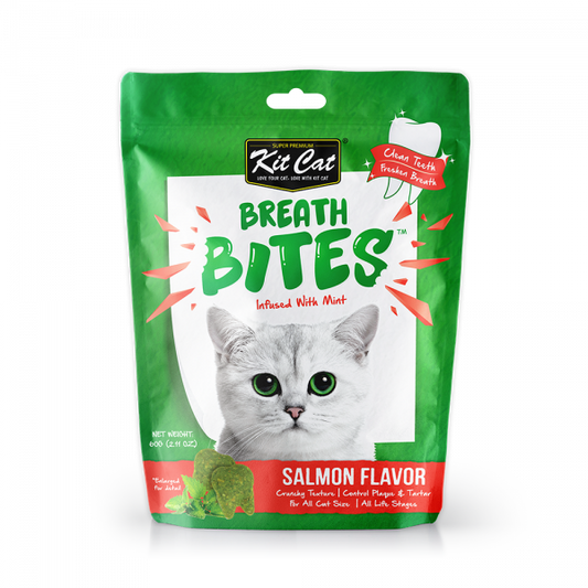 Kit Cat Breath Bites - Salmon Flavor