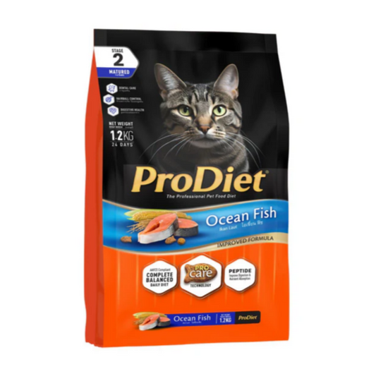 ProDiet Ocean Fish Dry Cat Food 1.2kg Front