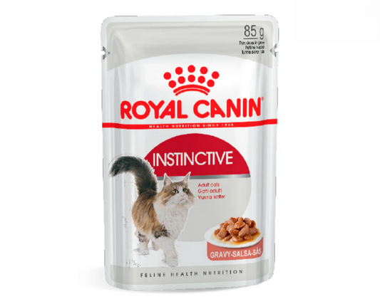 Royal Canin Instinctive Wet Cat Food 85g Front of Bag