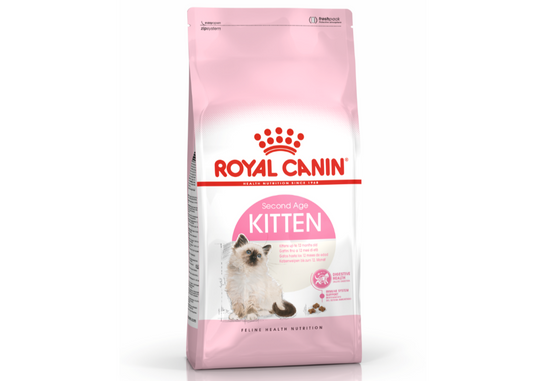Royal Canin Kitten Dry Cat Food 2kg Front of Bag