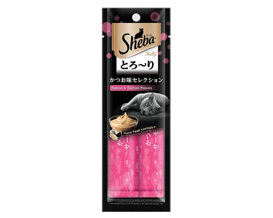 Sheba Treat Sticks – Katsuo & Salmon 24g pack