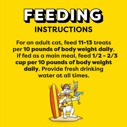 Temptations MixUps Tuna, Salmon, and Shrimp Cat Treats 75g Feeding Instructions