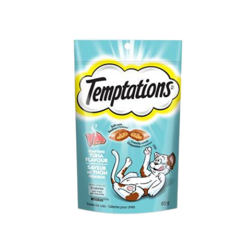 Temptations Tempting Tuna Cat Treats 85g Front of Bag
